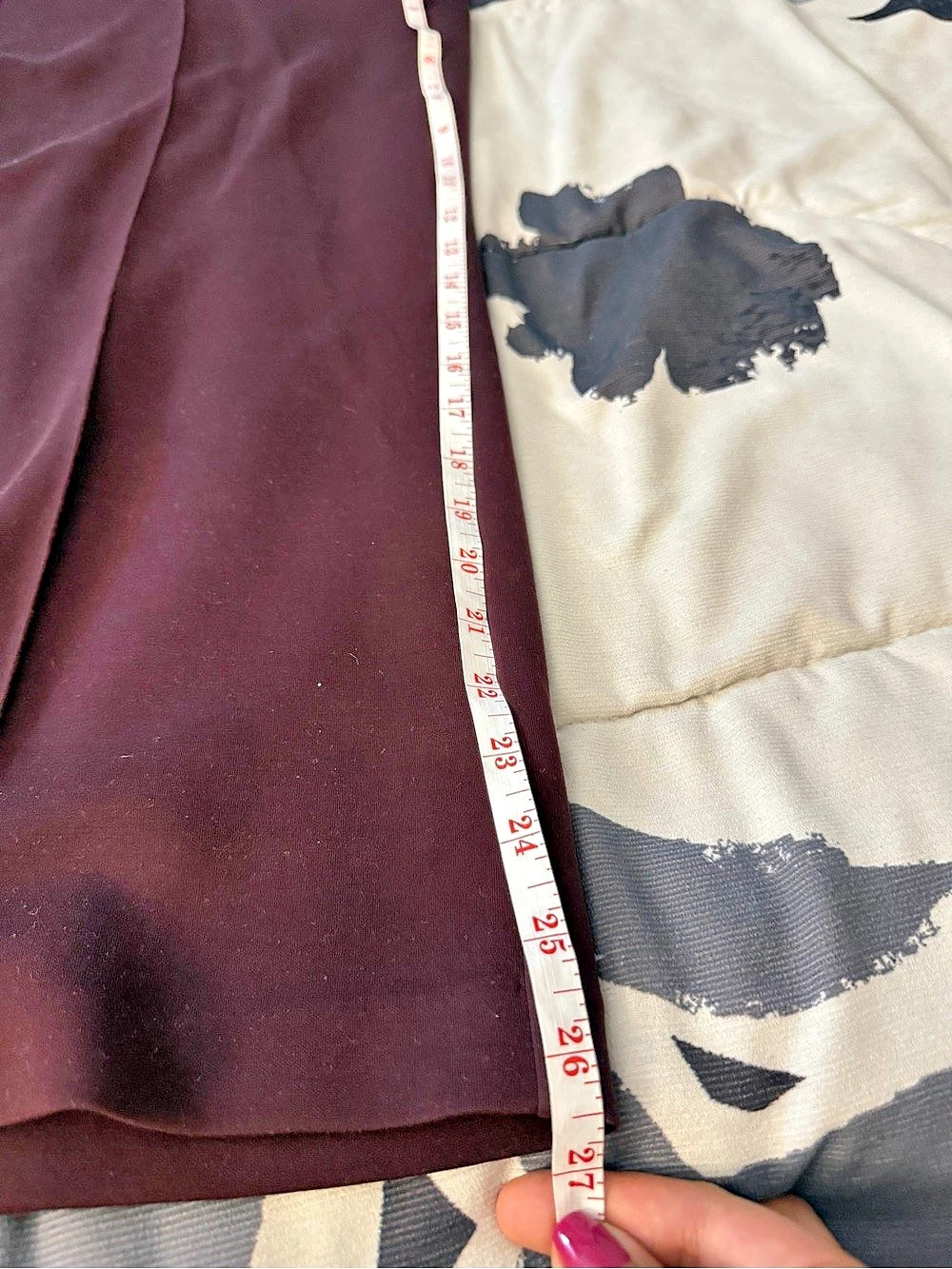 Christian Siriano Wide Leg Pants in Purple Size Medium Like New - Picture 3 of 4